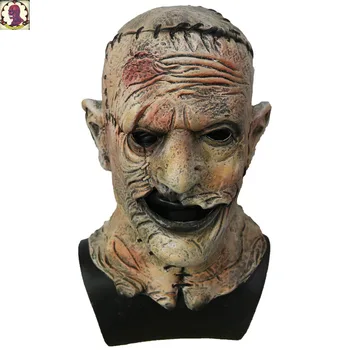 O Texas Chainsaw Massacre Leatherface Máscaras De Horror Assustador, Máscara De Filme De Cosplay Masker Traje De Halloween Adereços De Alta Qualidade Brinquedos