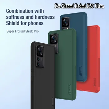 Para Xiaomi Redmi K50 Ultra Caso NILLKIN Fosco Shield Pro Desgaste-resistente, à prova de Choque Tampa Para Redmi K50 Extreme Edition, Caso