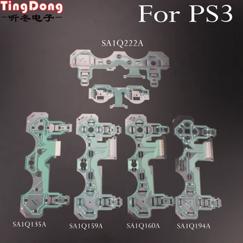 TingDong 20Pcs Para PS3 Controlador de ps3 SA1Q135A 160A 159A 194A Vibração Filme Condutivo Controlador de Fita da Placa de Circuito