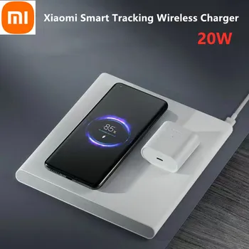 Xiaomi Inteligentes de Rastreamento de Carregador sem Fios 20W Max Com 50W Carregador Usb Tipo-c Cabo de carregamento Rápido Para Telefones Móveis/Pad/TWS Fone de ouvido