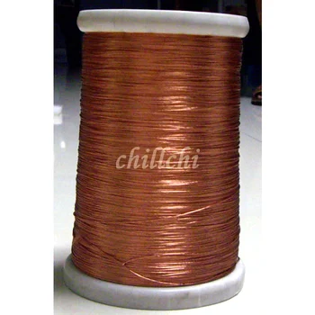 0.2X25 ações o fio Litz feixe de luz encalhe trançado de fio de cobre esmaltado de multi-filamentos de fio de cobre vendidos a metro