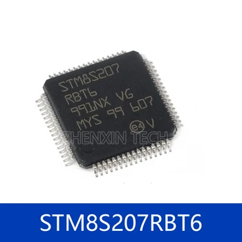 1-10PCS/Lot STM8S207RBT6 STM8S207R8T6 LQFP64 STM8S207 Semicondutores MCU 8-bit Único Chip Micro Controlador
