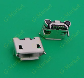 10Pcs Carregador USB de Carregamento Dock Conector de Porta Para Asus ME172 ME172V Memo Pad HD 7 ME173X K00B Livro Mini T100HA T100H Micro Plug