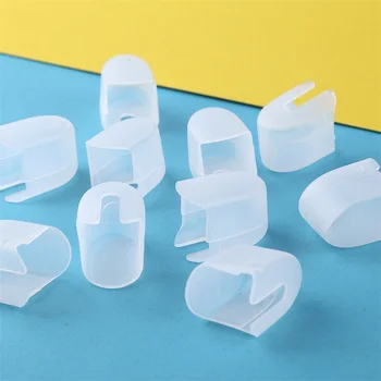 10pcs/pacote de Plástico de Mistura de Escovas de Tampas de Cobre para DIY Scrarpbooking Cartão fabricação de Ferramentas de Escova de Plástico Protetor