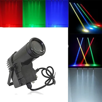10W RGBW 4in1 LED DMX512 Luz de Palco de Pinspot Feixe Holofotes 6CH para DJ DISCO Party KTV AC100-240V Fase Efeito de Iluminação