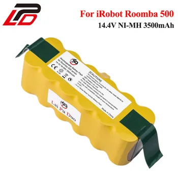 14,4 V NI-MH 3500mAh Bateria Recarregável Para a iRobot Roomba Aspirador De 500 550 560 600 650 700 800 780 Série