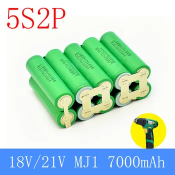 18650 MJ1 bateria de 3500 mAh bateria de 18V chave de fenda battery2s1p 1s3p 3s2p 4s2p 5s2p 8,4 v 3.7 V 10.8 V DE 16,8 V 18V