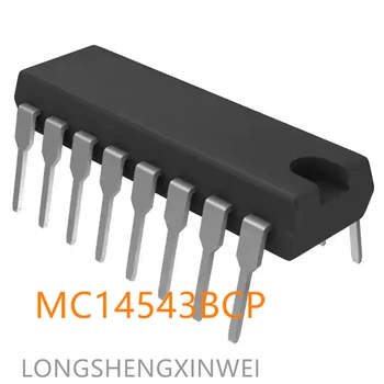 1PCS Novo Original MC14543BCP DIP16 MC14543 BCD Para Sete Segmentos Armário/Decodificador