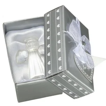 1PCS X Escolha Crystal Collection Anjo, Estatuetas, Favores do Casamento de Cristal Querubim Bebê Batizado Brindes de Festa