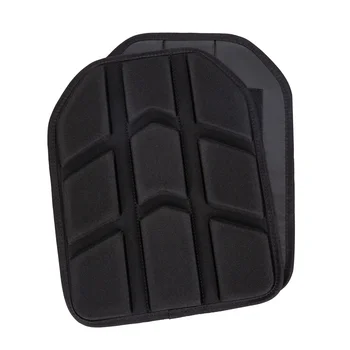 2 Peças Removíveis Moldado Tactical Vest Almofada para Jogo de Paintball Colete Tático Placa de Portadora de Colete de Almofada de 25x30cm