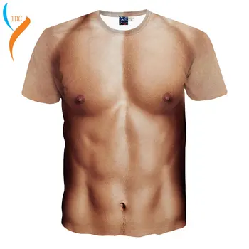 2019 Engraçado Muscular T-Shirt Para Homens Mulheres Gráficos 3D Camiseta de Fitness T-shirts de 2018 Vestuário de Moda do Verão Tees Tops Cosplay