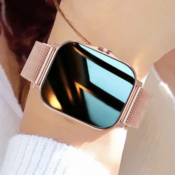 2022 Nova Mulher Smartwatch Android Homens 2021 Smart Watch Homem de Chamada Bluetooth Smartwatch Mulheres Para Xiaomi Mi Huawei Telefone GTS 2 +Caixa