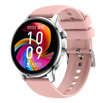 2022 Novo Smart Watch Bluetooth Chamada de Homem, Senhora Pulseira Coração de Taxa de Fitness Tracker de Discagem Personalizado IP68 Esportes Digital Relógio de Pulso