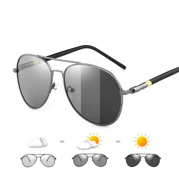 2022 Quente Da Venda De Pesca Clássico Óculos De Sol Polarizados Homens De Condução Óculos Preto Piloto Óculos De Sol Masculino Retro Óculos De Sol Para Homens