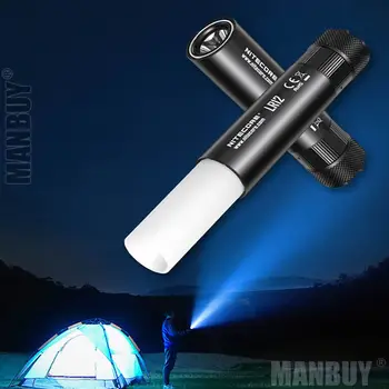 2023 Nitecore LR12 de Mão Lanterna Lanterna CREE XP-L HD V6 LED 1000LM Sem 18650 Bateria Camping Caça Pesca Escalada