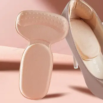 2Pcs Calcanhar Protetores de Sapatos de Mulher de Meia Palmilhas Anti-desgaste pés sapatos especiais para o Salto Alto Anti-Derrapante Sapatos Acessórios