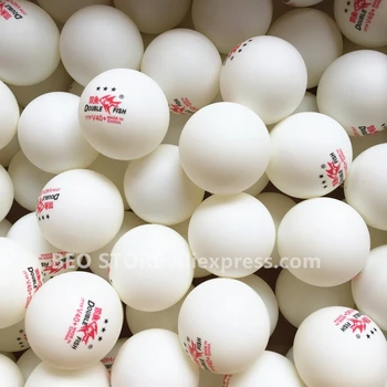 30/60balls/120balls Duplo Peixe Bola de Tênis de Mesa V40+ de 3 estrelas, sem caixa ABS material de plástico poli bola de ping pong tenis de mesa