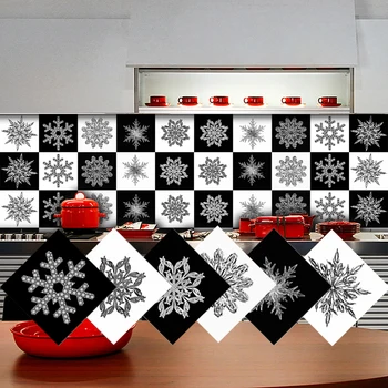 3D Auto-Adesivos para Cozinha, Adesivos de Azulejo Nova Marca Impermeável, Anti-Slip, De 30 de papel de Parede DIY Decoração Adesivos de Chão