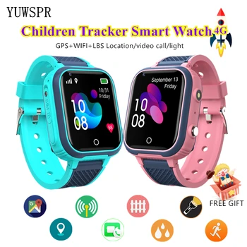 4G GPS Smart Watch, para Apoio a Crianças hebraico a Monitorização do Som de Chamada de Vídeo Impermeável Acompanhamento de Bebê Meninas Meninos Smartwatches LT21
