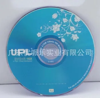 50 discos de Menos de 0,3% de Taxa de Defeito de 4.7 GB 16X Flor em Branco Impresso DVD+R cd