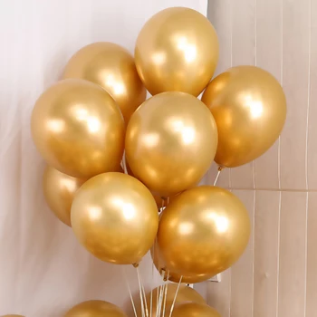 5inch 10inch 12inch cor de metal balão casar decoração de interiores definição de balões de látex dia dos namorados balão metalizado decoração