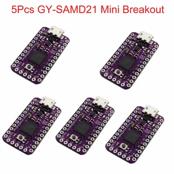 5Pcs GY-SAMD21 SAMD21 Mini Breakout Módulo Sensor Pro tamanho Mini para IDE Arduino Atmel ATSAMD21G18,32-bit ARM Cortex-M0 FZ3482