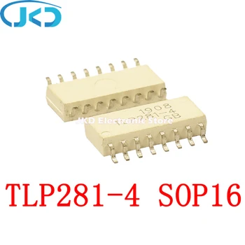 5pcs/monte TLP281-4GB TLP281-4 TLP281 TLP280-4GB TLP280-4 TLP280 TLP283 TLP235 SOP-16 isolador óptico