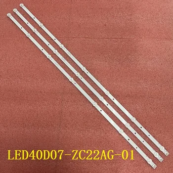 7LED retroiluminação LED strip para o Haier LE40AL88G31C LED40D07-ZC22AG-01 30340007201 LE40U5000TF LE40A6R9