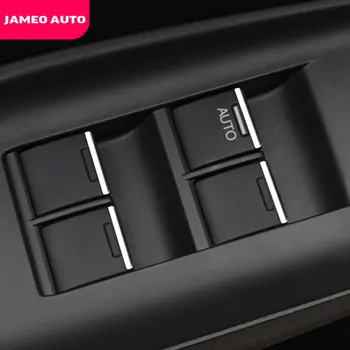 7Pcs/Set Estilo Carro ABS Cromado para Honda Odyssey 2013 - 2017 Painel de Controle do Windows Botão Sequins cortar Adesivo Acessórios