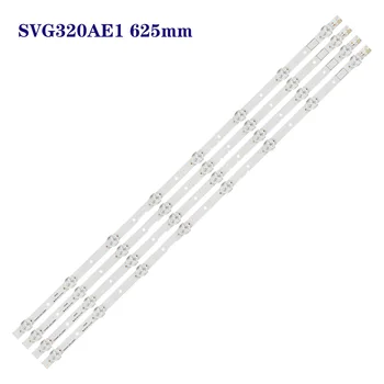 A retroiluminação LED Strip para SONY SVG320AE1_REV4_130107 KDL-32R400A KDL-32R423A KLV-32R421A KLV-32R426A tela S320DB3-1 B18
