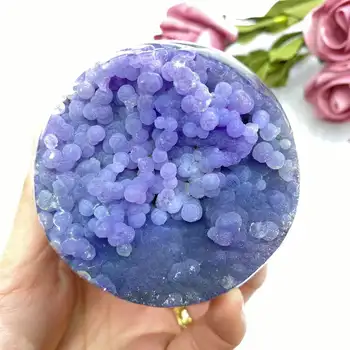 AAAANatural uva ágata bola bola de Cristal decoração de quartos, decoração de gema de aquário