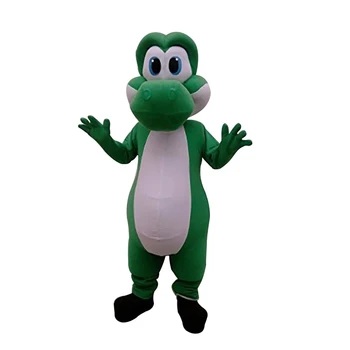 Adultos Yoshi O Traje Da Mascote Do Dinossauro Cosplay De Personalização Do Super Bonito Frete Grátis