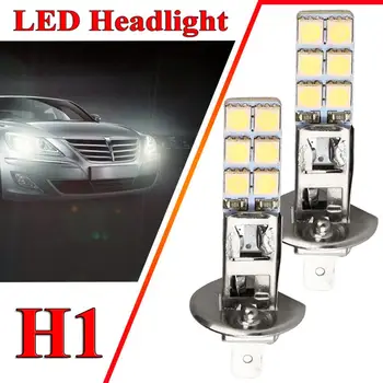 Alta Qualidade 2PCS H1 6000K Super Branco 55W Faróis de LED 5050/luzes de Nevoeiro Lâmpadas Kit de luzes de Condução lâmpadas voiture acessórios