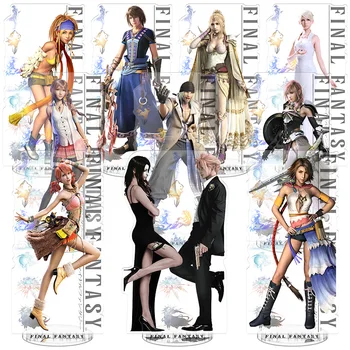 Anime Final Fantasy XV FF15 Jogo de RPG de Acrílico com Suporte de Boneca Noctis Lucis Caelum Lunafreya Nox Fleuret Figura de área de Trabalho da Placa de Brinquedo