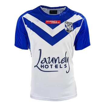 Bankstown Bulldogs 2021 Homens de Réplica da Casa de Rugby Jersey, Camisa de Esporte S-5XL