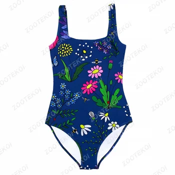 Batoko Novo Swimwear Das Mulheres Simples Suporte De Impressão De Maiô Confortável E Durável, Moda Praia Para O Mar De Inverno, De Verão Natação