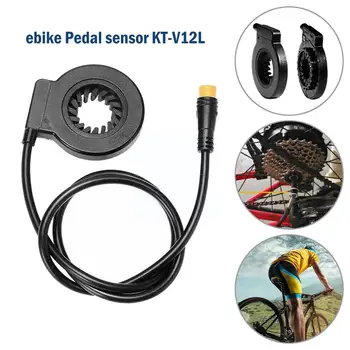 Bicicleta elétrica PAS Sensor KT-V12L 6 Ímãs Pedal Assistente Sensor 12 e-moto Peças PAS ebike Sensores de Dupla Hall Sinais de Senso U4U1
