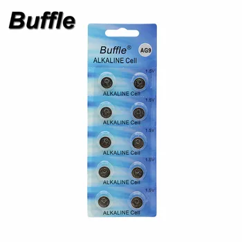 Buffle 10PCS AG9 1,5 V LR45 194 936 936a 394a Pilhas Botão Bateria de Relógio