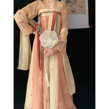 Chinês Antigo Traje De Fadas Hanfu Vestido De Mulher Elegante E Tradicional, Chinês Tang Terno Menina Nobre Princesa Traje De Dança Folclórica