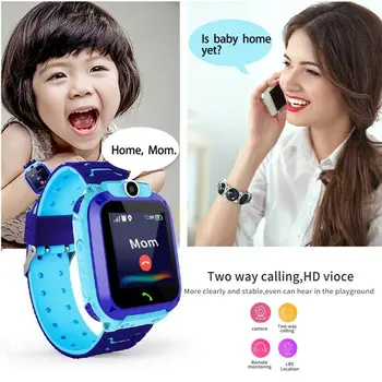 Crianças Smart Watch 1,44 Polegadas Touch HD, Tela de desenho animado Impermeável Multi-Função de Jogo de Música Digital Relógio Menino Menina Estudante