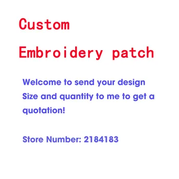 Design personalizado Bordado de patches