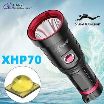 DIODO emissor de luz forte mergulho de alta potência lanterna pode ser levado com você, fácil de armazenar, especial para o correndo para o mar