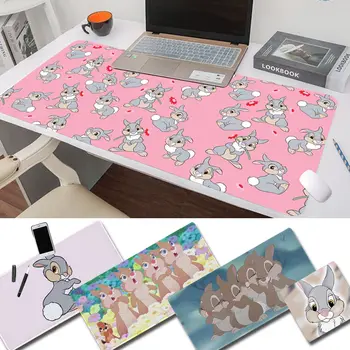 Disney Bambi desenhos animados Coelho Mouse Pad Super Criativo INS Maré Grande Jogo Tamanho L XL jogo Personalizado mouse pad para o CS GO PUBG