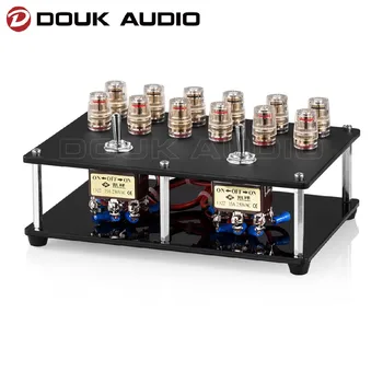 Douk de Áudio Passivo de 2 Vias Amplificador / Altifalante Switcher de Caixa 2(1)-EM-1(2)-Mini-A/B Manual de Áudio Estéreo Seletor