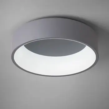 Dragonscence círculo de Alumínio Moderna de teto do Diodo emissor de luz a lâmpada para sala, quarto de jantar, mesa de escritório sala de reunião