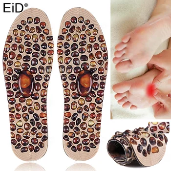 EiD Alta qualidade Calçada de Massagem Magnética Palmilhas de digito-pressão Sapato Almofadas de Terapia de Emagrecimento Palmilhas para Perda de Peso de Homem, mulher