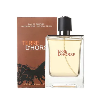 Frete grátis Perfumes para Homens Original TERRE D'CAVALO 100 Ml de Homens Parfume Fragrância Desodorante EDT, EDP presente de Natal