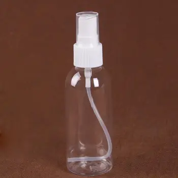 Fácil de Usar Transparente Vazia de Plástico Reutilizável Frasco de Perfume para as Compras