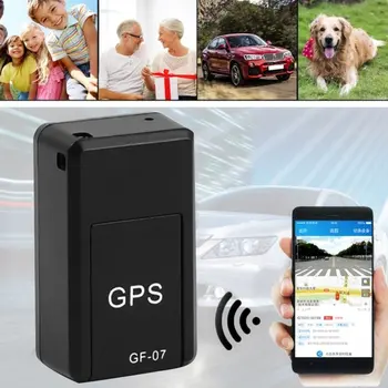 GF07 Rastreador Magnético Mini GPS do Carro do Tempo Real que segue Localizador de Dispositivo Magnético do Perseguidor de GPS em tempo Real Localizador de Veículos