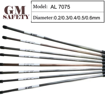 GM Soldagem a Laser de Fios de Alumínio Fios de AL7075 de 0,2-0,6 mm Molde de fios de Aço 200pcs em 1 Tubo de